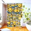 Minions Fabric Shower Curtains for Kid's Bathroom 