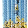 Minions Mayhem Microfiber Shower Curtain for a fun and waterproof bathroom