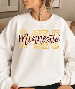 Minnesota College Football Sweatshirt - Unisex Heavy Blend Crewneck Fan Gift