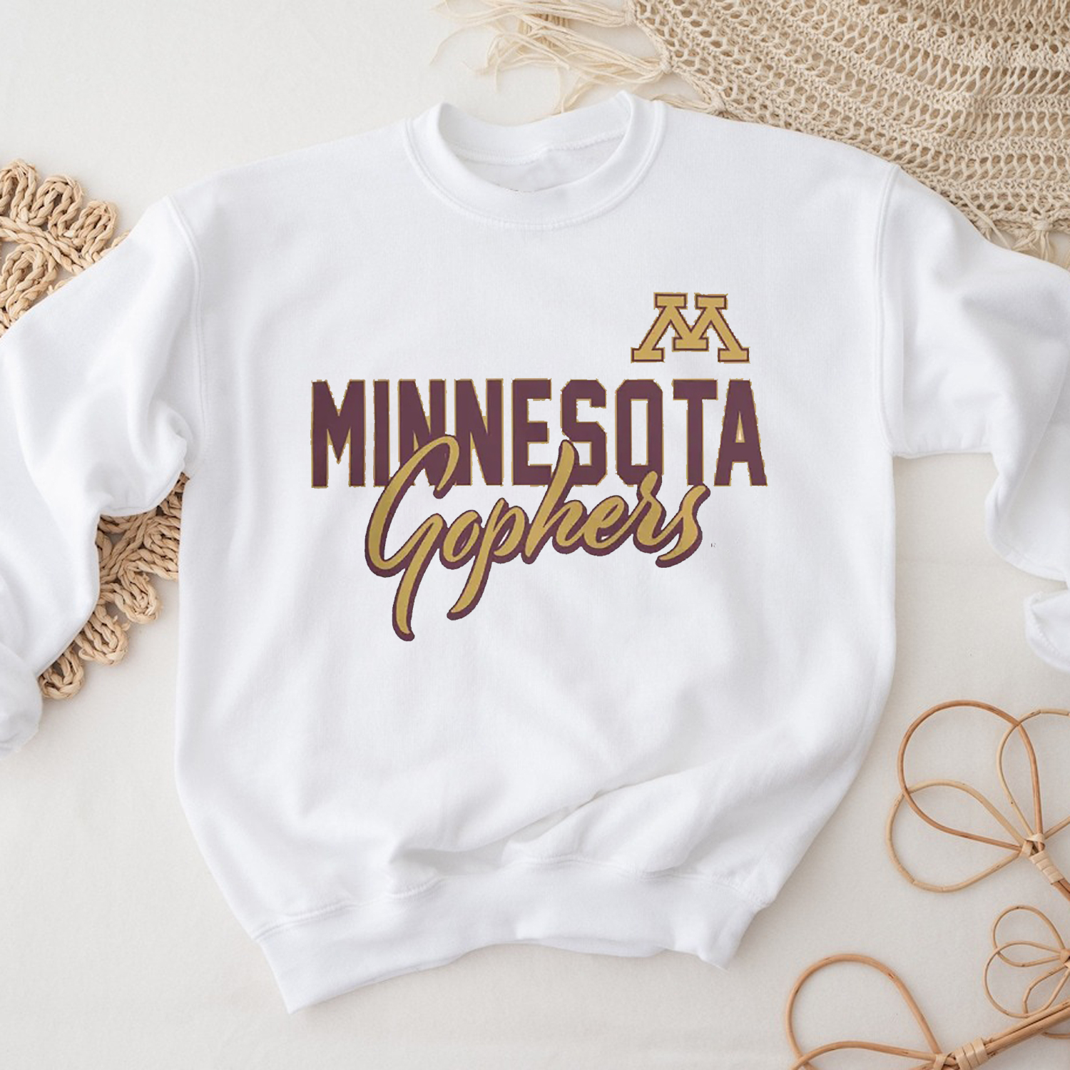 Minnesota Golden Gophers Script Favorite Pullover Hoodie - Sweatshirt College Football Fan Gift