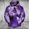 Minnesota Vikings Graphic Balls Zip Hoodie Pullover 3D - Perfect For Fans