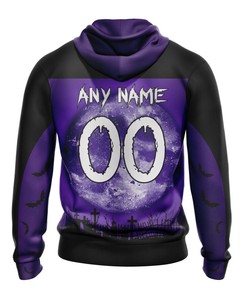 Minnesota Vikings Halloween Horror Night 3D Hoodie - Perfect For Fans