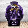 Minnesota Vikings Mascot Design 3D Hoodie - Perfect For Fans