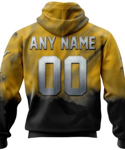 Minnesota Vikings Skull Hoodie Custom Name & Number - Gifts For Men