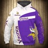 Minnesota Vikings Zip Hoodie Pullover For Fans - Perfect Gift For Any Occasion