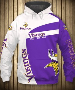 Minnesota Vikings Zip Hoodie Pullover For Fans - Perfect Gift For Any Occasion
