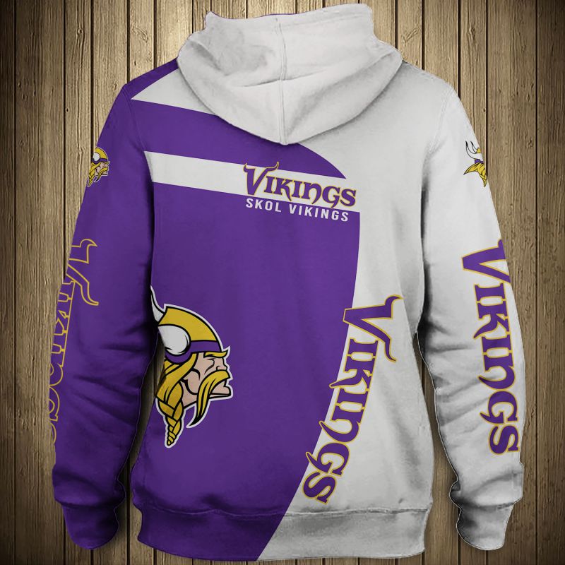 Minnesota Vikings Zip Hoodie Pullover For Fans - Perfect Gift For Any Occasion