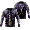 Minnesota Vikings Zip Hoodie Pullover Gift For Fans With Unique 3D Design