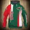 Minnesota Wild Cute Design 3D Hoodie Pullover - 3D Hoodies For Men