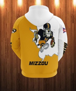 Mizzouri Tigers Mascot Printed 3D Hoodie - 3D Hoodies For Men Graphic