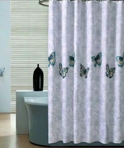 Modern Bathroom Shower Curtain for Minimalist Bathroom Decor 