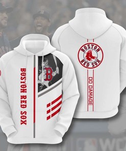 Modern Boston Red Sox Custom All Over Print Hoodie 3D With 3D Printed Graphics