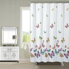 Modern Butterfly Shower Curtains Fabric - Great For Contemporary And Stylish Bathroom Decor
