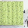 Modern Design Dragonfly Shower Curtain For Bathroom