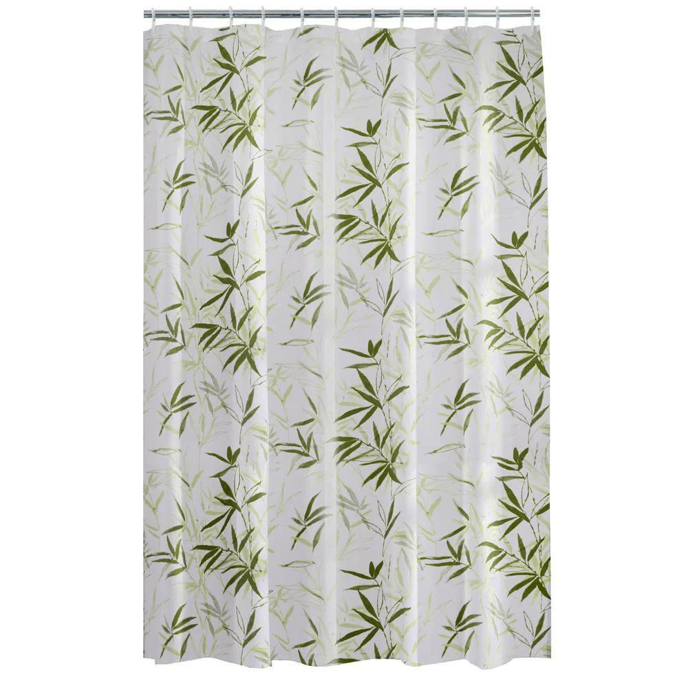 Modern Floral Botanical Shower Curtain - Image 3