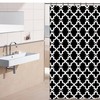 Modern Geometric Bathroom Shower Curtain For Unique Decor