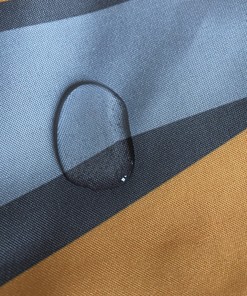Modern Green Lemon Print Shower Curtain With Waterproof Fabric For Your Bathroom