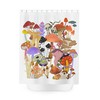 Modern Minimalist Mushroom Shower Curtain - Simple and Stylish Bathroom Decor