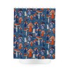 Modern Minimalist Mushrooms Shower Curtain, High Quality Bathroom Decor 