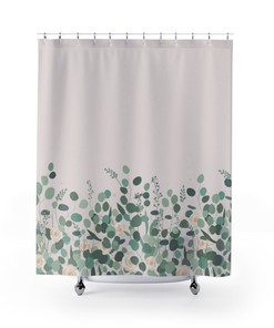 Modern Waterproof Graduation Shower Curtain - Elegant Floral Design, Perfect Christmas And Dorm Gift, Dorm Room Decor