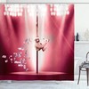Monkey On A Pole Whiskey Pastel Colored Composition Whimsical Motif Shower Curtain