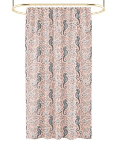 Monochrome Coral Royal Reef Shower Curtain in 3 Sizes - Stunning Bathroom Decor