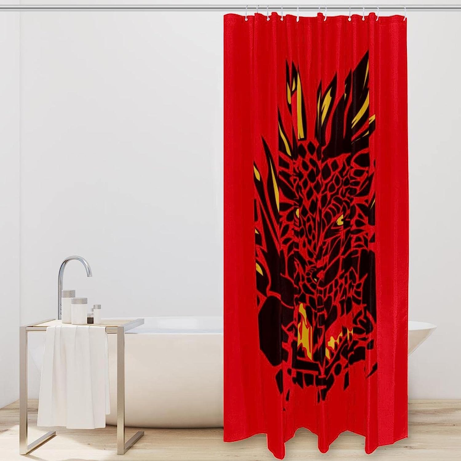 Monster Dino Shower Curtain For A Fun Bathtub Experience - Image 2