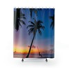 Monstera Leaf Shower Curtain for a Fresh and Modern Bathroom Upgrade
