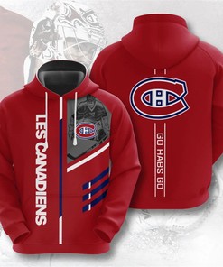 Montreal Canadianiens Go Habs Go 3D Hoodie - Gifts For Father Day