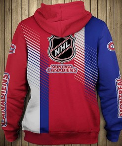 Montreal Canadiens Cute Design 3D Hoodie Pullover - 3D Hoodies For Men
