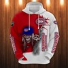 Montreal Canadiens Ultra Death Graphic 3D Hoodie - Custom All Over Print Hoodie