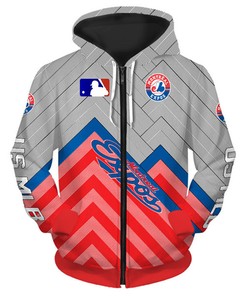 Montreal Expos Baseball 3D Zip Hoodie For Fans - Mens 3D Hoodies