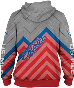 Montreal Expos Baseball 3D Zip Hoodie For Fans - Mens 3D Hoodies