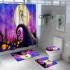 Moon And Stars Shower Curtain
