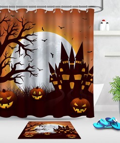 Moon And Stars Shower Curtain - Dreamy And Unique Bathroom Decor With Celestial Motif