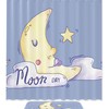 Moon Day Waterproof Shower Curtain: Keep Your Bathroom Clean with The Lunar Cycle Design
