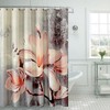 Morning Star Garden Rose Shower Curtain - Elegant And Colorful Fabric