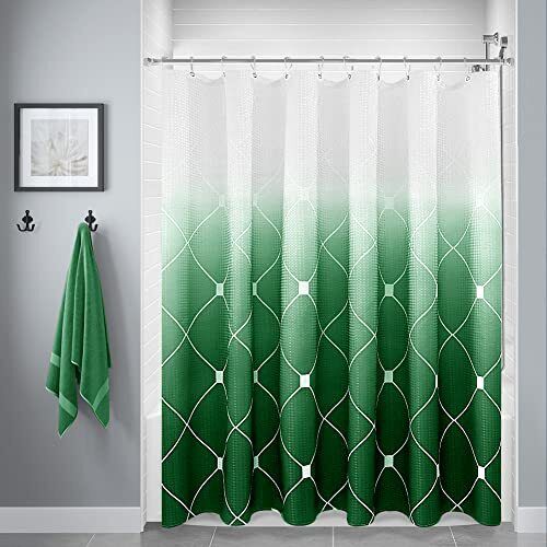 Moroccan Ombre Shower Curtain, Naturoom Geometric Pattern to Spice up Your Bathroom