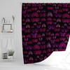 Moth Butterflies Design Moody Dark Academia Aesthetic Pink Shower Curtain