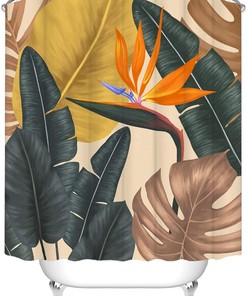 Mother Bear and Cubs Shower Curtain for Rustic Cabin Wildlife-Inspired Bathroom Decor