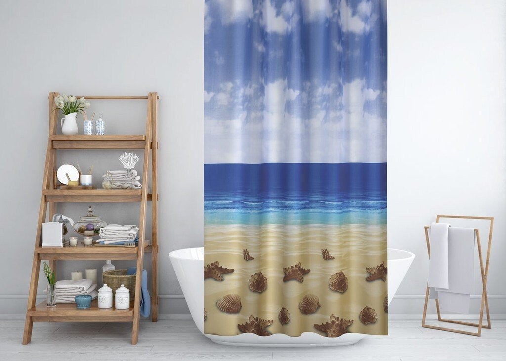 Mould and Mildew Resistant Shower Curtain Waterproof Fabric for Hassle-Free Bathroom Decoration