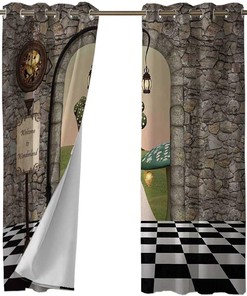 Multi Room Darkening Grommet Curtains for a Stylish and Practical Home Decor.