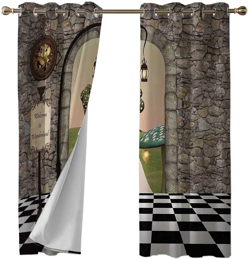 Multi Room Darkening Grommet Curtains for a Stylish and Practical Home Decor.