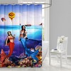 Multi-Sized Mermaid Waterproof Shower Curtain for Your Bath Tub