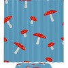 Mushroom Patterned Shower Curtain For Nature Lovers