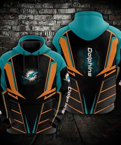 Must-Have Miami Dolphins Nfl 3D Printed Zip-Up Hoodie With All Over Print Design For Fans