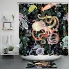 Mysterious Octopus Shower Curtain With Quotes