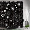 Mystic Mandala Celestial Shower Curtain - Waterproof and Beautiful Fabric with Inviting and Intricate Medallion Print