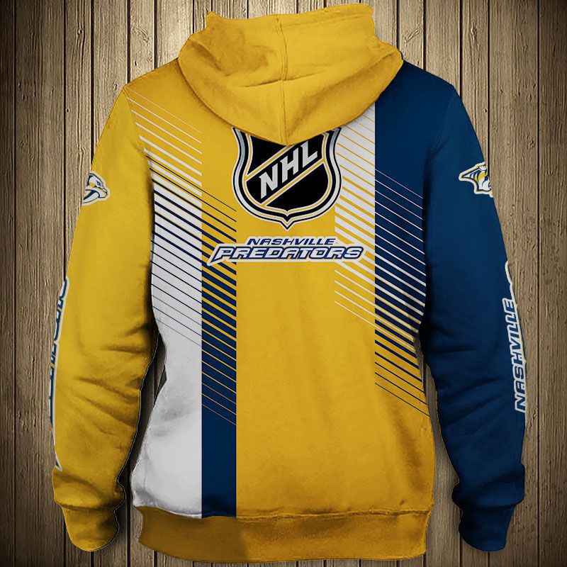 Nashville Predators Cute Design 3D Hoodie Pullover - 3D Printed Hoodies