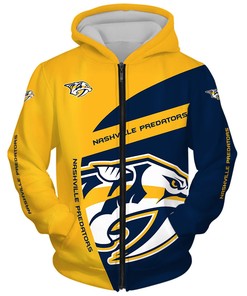 Nashville Predators Zip Hoodie Gift For Fans - Gifts For Father Day